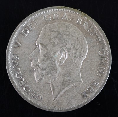 Lot 37 - Great Britain, 1920 half crown, obv: uncrowned...