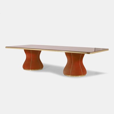 Lot 621 - Manner of Renato Zevi, a dining suite, 1970s,...