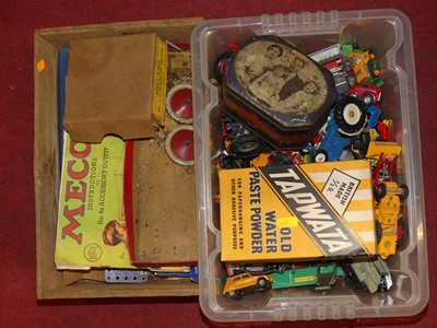 Lot 151 - A collection of playworn diecast model...