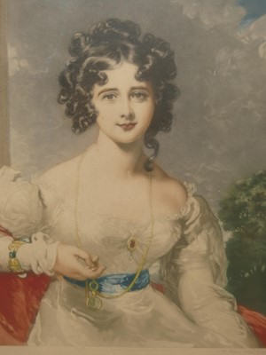 Lot 566 - T Hamilton Crawford - Miss Croker, colour...