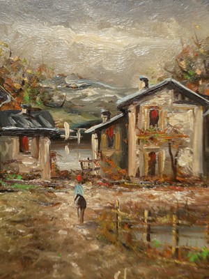 Lot 579 - Mixed lot to include amateur landscape...