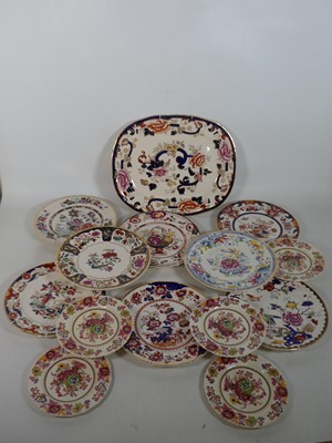 Lot 157 - A collection of Mason's, to include a...