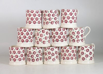 Lot 166 - A set of twelve Emma Bridgewater ceramic...