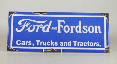 Lot 172 - A reproduction Ford and Fordson cars, trucks...