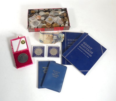 Lot 193 - Great Britain; collection of coins, to include...
