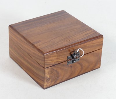 Lot 212 - A reproduction sextant, in a wooden box, w.15cm