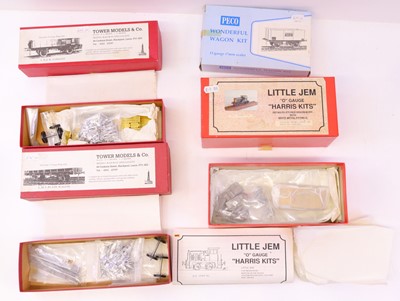 Lot 384 - Four 0 gauge fine scale kits to include a...