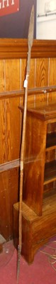 Lot 603 - A vintage spear, length 200cm