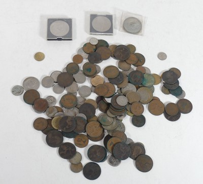 Lot 217 - A collection of pre-decimal coins, to include...