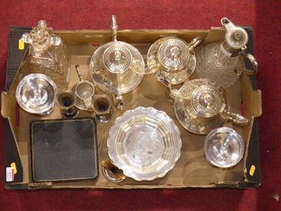 Lot 177 - A collection of silver-plated wares, to...