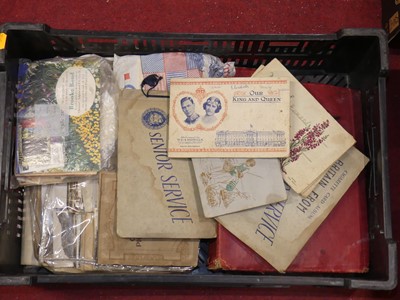 Lot 181 - A collection of cigarette tray cards, to...