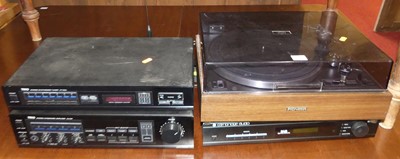 Lot 635 - A Pioneer record deck, together with a further...