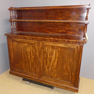 Lot 638 - An imposing George IV mahogany and plum...