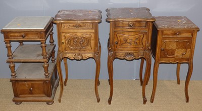 Lot 704 - A near pair of early 20th century French...