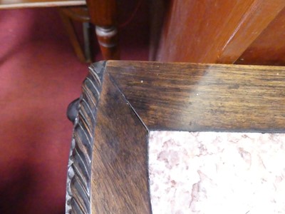 Lot 382 - A mid 19th century Chinese carved 'rosewood'...