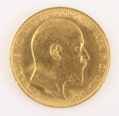 Lot 250 - Great Britain, 1903 gold full sovereign, obv:...