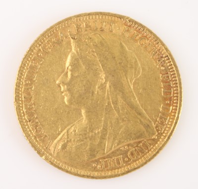 Lot 249 - Great Britain, 1895 gold full sovereign, obv:...