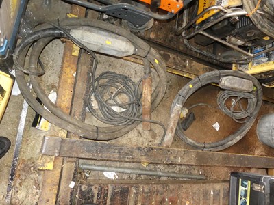 Lot 458 - Two concrete vibrators