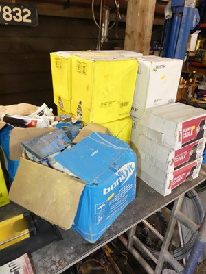 Lot 472 - Four boxes of 300ml builders silicon; together...