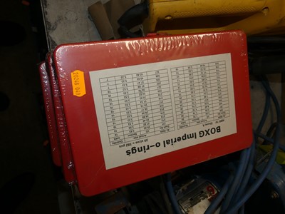 Lot 489A - Four boxed sets of O-rings