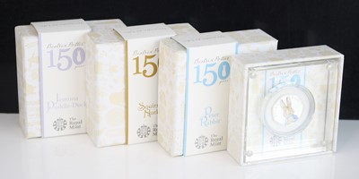 Lot 373 - The Royal Mint, a collection of three 150th...