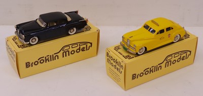 Lot 3 - Brooklin Models 1/43 scale white metal group...