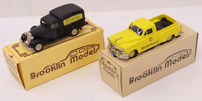 Lot 5 - A Brooklin Models 1.43 scale white metal...