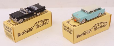 Lot 6 - Brooklin Models 1/43 scale white metal...
