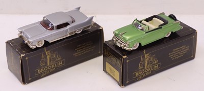 Lot 8 - Brooklin Models white metal 1/43 scale vehicle...