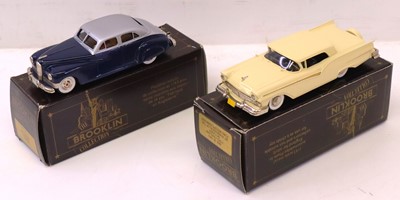 Lot 10 - Brooklin Models 1/43 scale white metal vehicle...