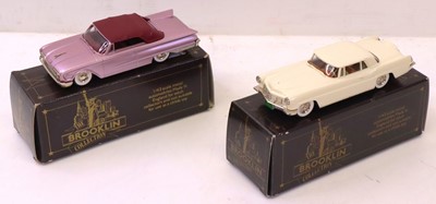 Lot 11 - A Brooklin Collection 1/43 scale white metal...