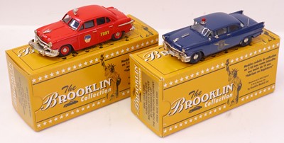 Lot 14 - A Brooklin Collection 1/43 scale white metal...