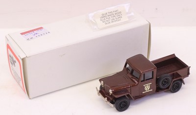 Lot 20 - A US Model Mint 1/43 scale white metal model...