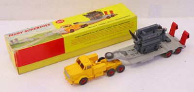 Lot 883 - Dinky Toys, 908. Mighty Antar with transporter,...