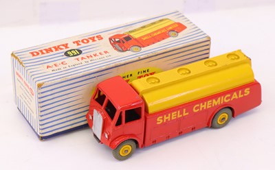 Lot 881 - Dinky Supertoys No. 991 AEC Tanker, comprising...
