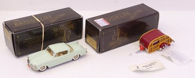 Lot 25 - A Brooklin Models 1/43 scale white metal...