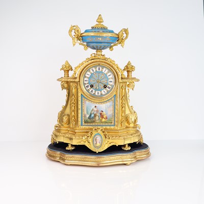 Lot 282 - A mid-19th century French gilt bronze and...