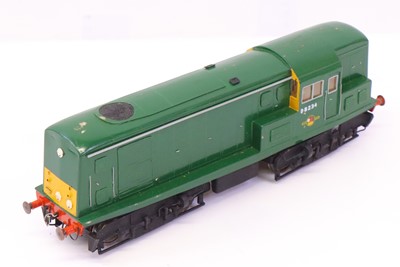Lot 357 - An 0 gauge finescale kit-built Class 15 in BR...