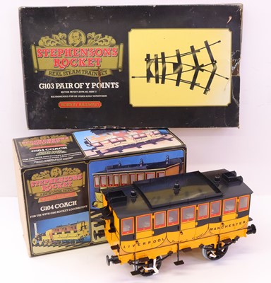 Lot 6 - A Hornby 3.5-inch gauge Stephens Rocket G104...