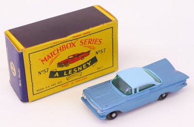 Lot 714 - Matchbox Regular Wheels 57b Chevrolet Impala,...