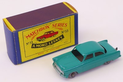 Lot 717 - Matchbox Regular Wheels 33a Ford Zodiac, sea...