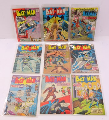 Lot 1104 - DC Batman Silver Age Comics Issue...