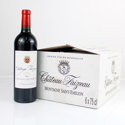 Lot 1036 - Chateau Faizeau 2015 Montagne Saint-Emilion, 6...