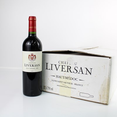 Lot 1078 - Chateau Liversan 2000 Haut Medoc, 12 bottles OB