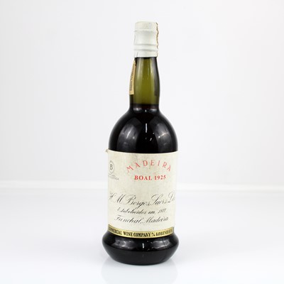 Lot 1147 - HM Borges Boal Madeira 1925, one bottle
