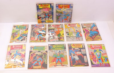 Lot 1113 - Action Comics DC collection of Silver Age...