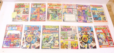 Lot 1118 - Giant Batman DC Silver Age comic issues to...