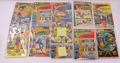 Lot 1119 - Giant Superman DC Silver Age Comics issues to...