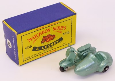 Lot 740 - Matchbox Regular Wheels 36b Lambretta Scooter...