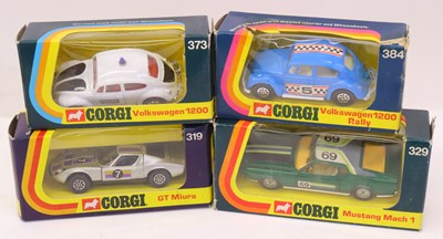 Lot 88 - Corgi Toys group of 4 later release diecasts...